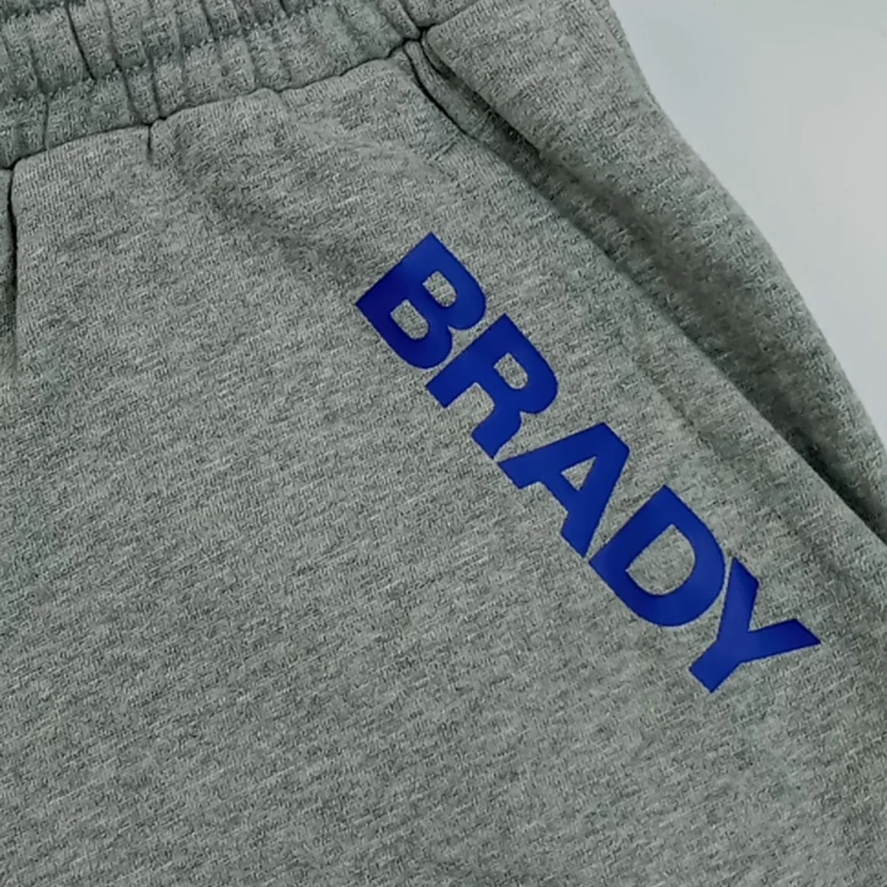 Brady Men's Woodmark Pant Heather Gray Size Small NWT Joggers/Sweats Tom Brady